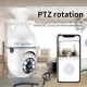 Light Bulb Camera Color Night Vision Wireless Wifi Camera Smart Security Camera 1080P 360 Rotate Wifi IP PTZ For indoor Camera