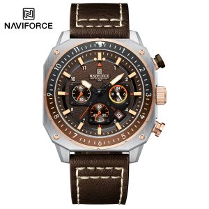 NAVIFORCE 8057 SRGBN - Genuine Leather