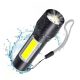LED ABS 3 In 1 USB Charge Mini Flashlight Torch