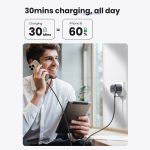 UGREEN 30W UK Pin Type-C GaN Fast Charger 1 Year Warranty - Image 5