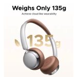 UGREEN Studio Plus 80Hrs Active Noise-Cancelling Headphones – Silver White – 1 Year Warranty - Image 2