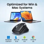 UGREEN Thumb Wheel & Side Scrolling Multi-Mode Wireless Bluetooth Mouse – 1 Year Warranty - Image 4