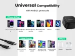UGREEN 20W Type-C PD Fast Charger With MFI Type-C to Lightning 1 Meter Cable Set – Black – CD137 – 60624 – 1 Year Warranty - Image 4