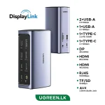 UGREEN 12 – in – 1 Type-C Multifunction Docking Station Pro – 1 Year Warranty