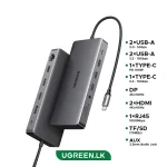 UGREEN 13 – in – 1 Type-C Multifunction Hub – 1 Year Warranty