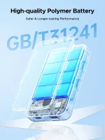 UGREEN 10000mAh 20W Power Bank with Built-in Cable- PB526 – 75161B – 1 Year Warranty - Image 6