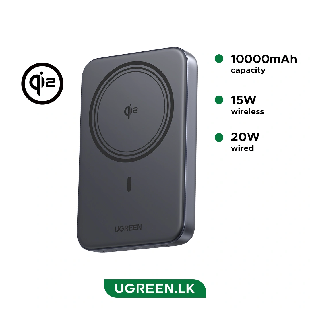 UGREEN-10000mAh-20W-Qi2-Magnetic-Wireless-Power-Bank--PB763-55135B-1-Year-Warranty-ugreenlk_-1 UGREEN 10000mAh 20W Qi2 Magnetic Wireless Power Bank – PB763 – 55135B – 1 Year Warranty - Image 1