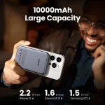 UGREEN 10000mAh 20W Qi2 Magnetic Wireless Power Bank – PB763 – 55135B – 1 Year Warranty - Image 7