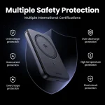 UGREEN 10000mAh 20W Qi2 Magnetic Wireless Power Bank – PB763 – 55135B – 1 Year Warranty - Image 2