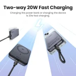 UGREEN 10000mAh 20W Qi2 Magnetic Wireless Power Bank – PB763 – 55135B – 1 Year Warranty - Image 5