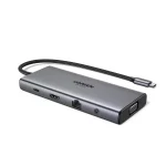 UGREEN 11-in-1 Hub Type-C To HDMI 4k 60Hz/ VGA / Typec-C Data /2 * USB 3.0 / RJ45 Gigabit / SD/TF / AUX3.5mm/ – 1 Year Warranty - Image 2