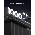 UGREEN 11-in-1 Hub Type-C To HDMI 4k 60Hz/ VGA / Typec-C Data /2 * USB 3.0 / RJ45 Gigabit / SD/TF / AUX3.5mm/ – 1 Year Warranty - Image 8