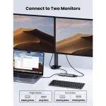 UGREEN 11-in-1 Hub Type-C To HDMI 4k 60Hz/ VGA / Typec-C Data /2 * USB 3.0 / RJ45 Gigabit / SD/TF / AUX3.5mm/ – 1 Year Warranty - Image 5