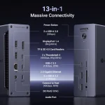 UGREEN 13-in-1 Revodok Max Thunderbolt 4 8K Docking Station UK 1 Year Warranty - Image 3