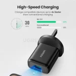 UGREEN 18W QC3.0 USB Fast Charging Power UK Adapter – CD122 – 70165 – 1 Year Warranty - Image 11