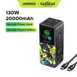 UGREEN 20000mAh 130W Genshin Impact Edition Smart Display Fast Charging Power Bank – PB721 – 35524GI – 1 Year Warranty - Image 2