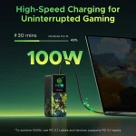 UGREEN 20000mAh 130W Genshin Impact Edition Smart Display Fast Charging Power Bank – PB721 – 35524GI – 1 Year Warranty - Image 9