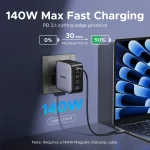 UGREEN 200W 4-Port GaN Fast Charger UK version – 1 Year Warranty - Image 10
