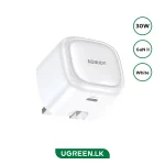 UGREEN 30W Type-C GaN Fast Charging Adapter – CD305 – 15330 – 1 Year Warranty