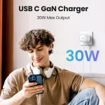 UGREEN 30W Type-C GaN Fast Charging Adapter – CD305 – 15330 – 1 Year Warranty - Image 8