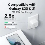 UGREEN 30W Type-C PD Fast Charging Adapter – CD127 – 70197 – 1 Year Warranty - Image 6