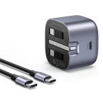 UGREEN 30W USB-C Nexode GaN PD Fast Charger UK (Space Gray) with Type-C to Type-C Cable – CD305 – 25114 – 1 Year Warranty - Image 2
