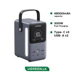 UGREEN 48000mAh 300W Power Bank with Smart Digital Display – PB770 – 25286 – 1 Year Warranty
