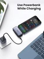 UGREEN 5000mAh 20W Power Bank with Built-in USB-C Connector – PB503 – 35338 – 1 Year Warranty - Image 7