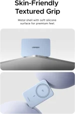 UGREEN 5000mAh Qi2 15W Magflow Air Power Bank, 8.6mm Ultra-Slim (Star Light Blue) – PB580 – 65840B – 1 Year Warranty - Image 3