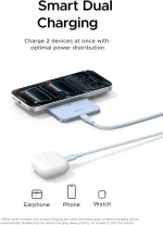 UGREEN 5000mAh Qi2 15W Magflow Air Power Bank, 8.6mm Ultra-Slim (Star Light Blue) – PB580 – 65840B – 1 Year Warranty - Image 5