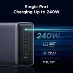 UGREEN 500W 6-Port Nexode GaN Desktop Fast Charger - 1 Year Warranty - Image 4
