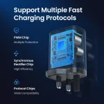 UGREEN 65W 3-Port (1A+2C) Fast Charger UK version – CD275 – 55333 – 1 Year Warranty - Image 3