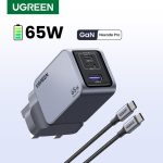 UGREEN 65W Nexode Pro GaN Fast Charging Adapter With Type-c to Type-c Cable – X755 – 25872 – 1 Year Warranty - Image 6