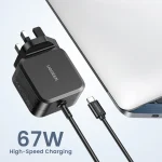 UGREEN 67W Type-C Power Adapter With Changeable 3xDC Laptop Power Connectors – X377 – 35063 – 1 Year Warranty - Image 3
