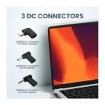 UGREEN 67W Type-C Power Adapter With Changeable 3xDC Laptop Power Connectors – X377 – 35063 – 1 Year Warranty - Image 4