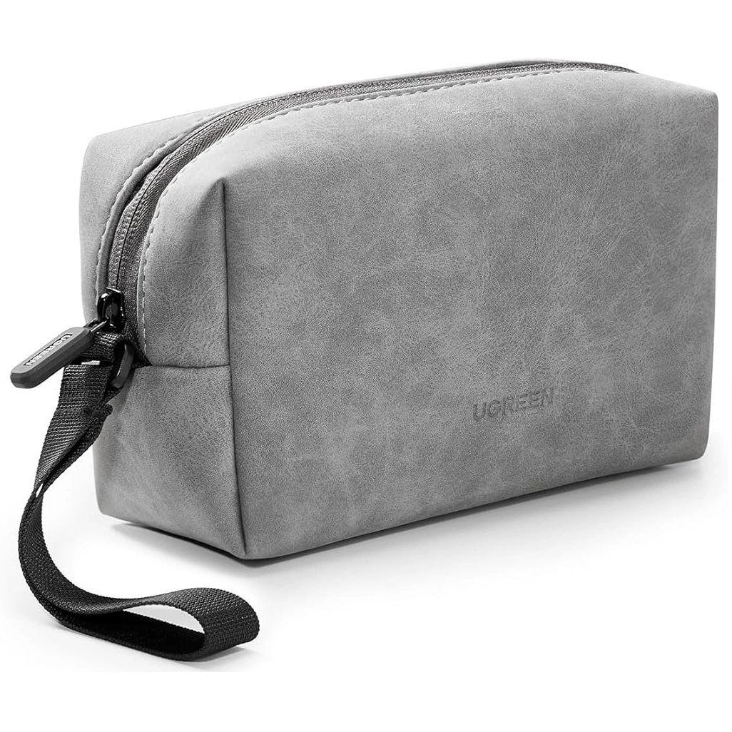 UGREEN-Electronics-Accessories-Storage-Bag-with-Lanyard-Gray-Ugreensl-3 UGREEN Electronics Accessories Storage Bag with Lanyard – LP285 – 80520 - Image 1