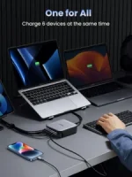 UGREEN 200W GaN 4*Type-C, 2*USB Ports Desktop Charger – 1 Year Warranty - Image 4