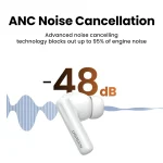 UGREEN HiTune T6 Hybrid Active Noise-Cancelling 30Hrs Earbuds – WS200 – 15158 – 1 Year Warranty - Image 2