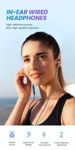 UGREEN In-Ear Earphones 3.5mm Plug – EP103 – 30637 – 1 Year Warranty - Image 7
