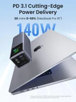 UGREEN 25000mAh 200W Nexode Smart Display Power Bank – PB722 – 35525B – 1 Year Warranty - Image 4