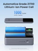 UGREEN 25000mAh 200W Nexode Smart Display Power Bank – PB722 – 35525B – 1 Year Warranty - Image 2