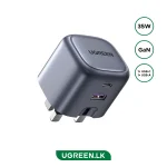 UGREEN 35W 2-Port Nexode GaN Fast Charger UK – CD350 – 15540 – 1 Year Warranty