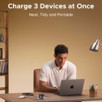 UGREEN 45W Nexode Pro GaN (USB-A*1 + Type-C*1) Fast Charger with Retractable Cable – X614 – 65823 – 1 Year Warranty - Image 5