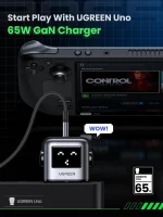 UGREEN 65W UNO RG GaN Fast Charging Adapter – CD361 – 25686 – 1 Year Warranty - Image 8