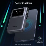 UGREEN 10000mah 20W Uno Series Magnetic Wireless Power Bank With Stand – PB572 – 45327 – 1 Year Warranty - Image 8