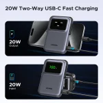 UGREEN 10000mah 20W Uno Series Magnetic Wireless Power Bank With Stand – PB572 – 45327 – 1 Year Warranty - Image 7