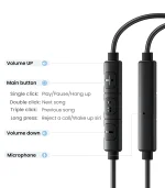 UGREEN Wired Earphones with Type-C Connector – EP106 – 35756 – 1 Year Warranty - Image 7