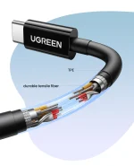 UGREEN Wired Earphones with Type-C Connector – EP106 – 35756 – 1 Year Warranty - Image 4