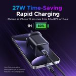 UGREEN 45W Type-C GaN Fast Charger UK – X524 – 65056B – 1 Year Warranty - Image 3